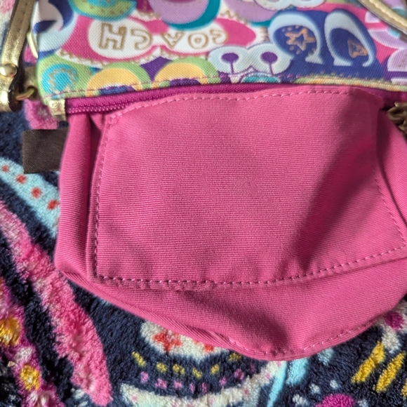 Coach Poppy Graffiti Wristlet - Picture 3 of 4